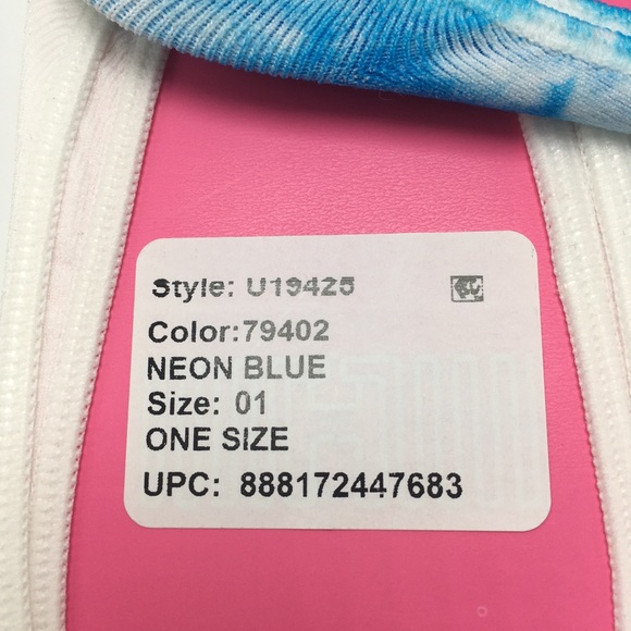 HUE Hidden Liner Neon Blue One Size - Picture 3 of 4